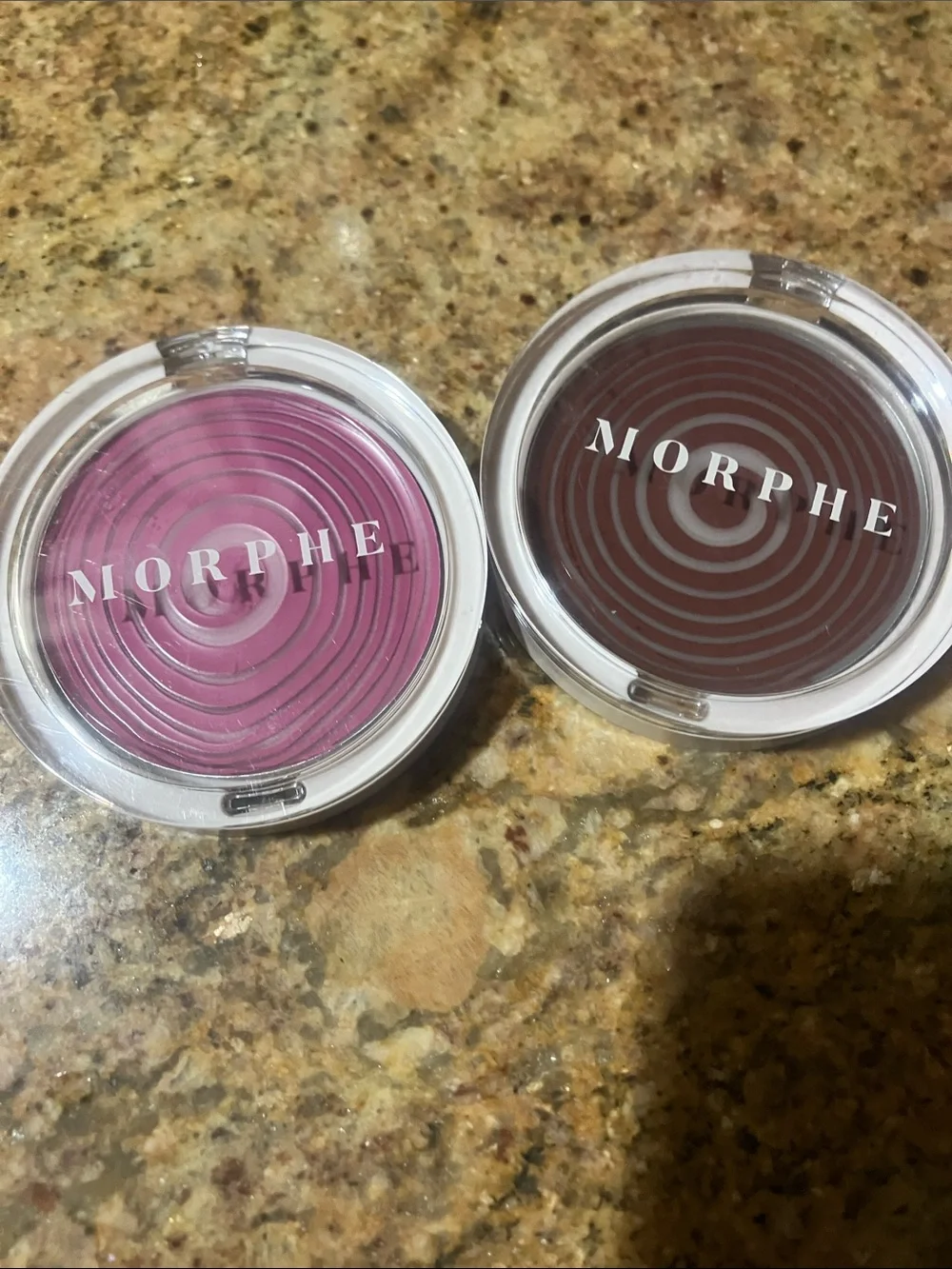 Morphe Single Eyeshadows — Deep Plum & Bright Mauve